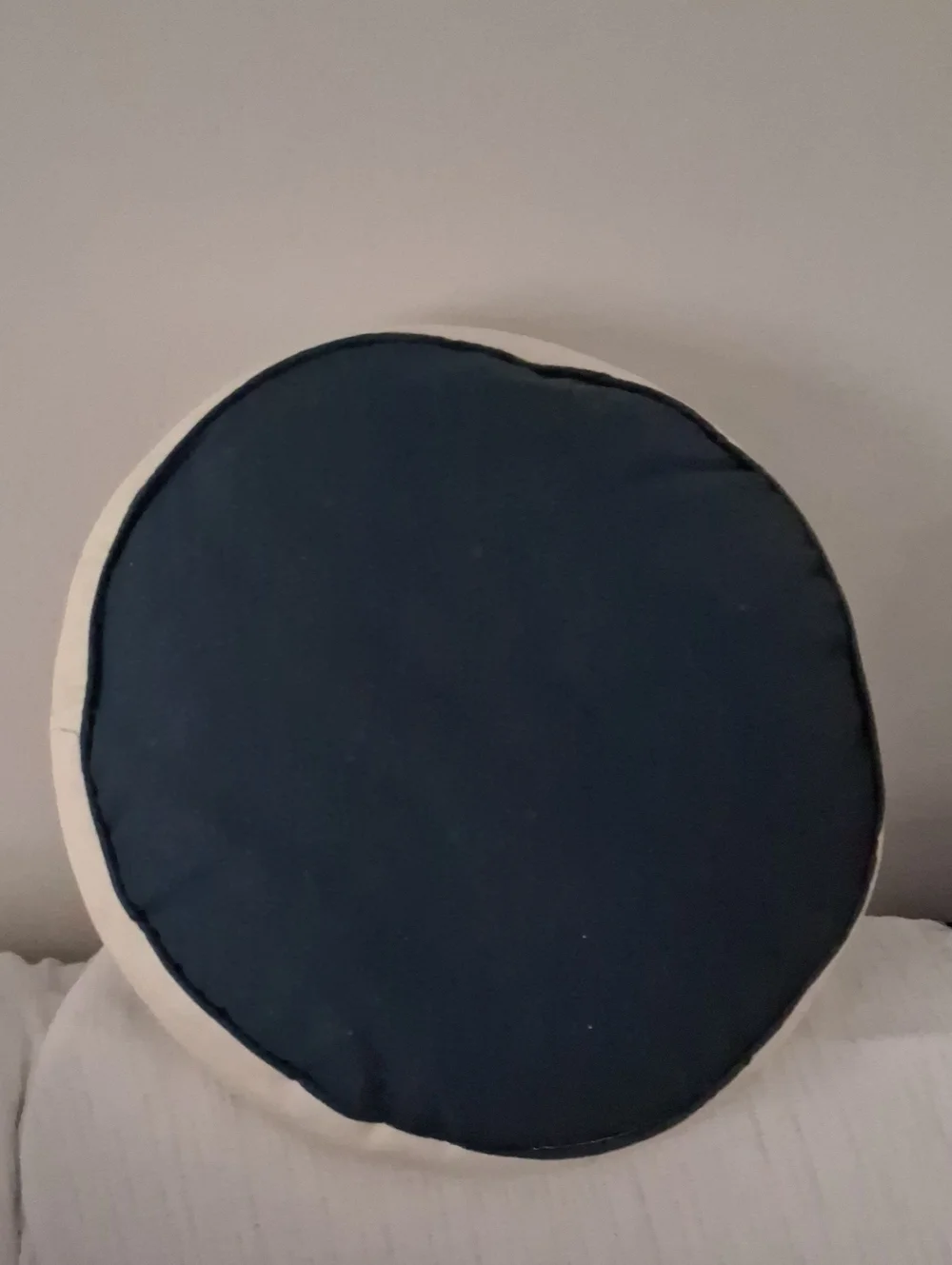 Navy Compass Throw Pillow